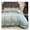 高品質の100Sコットンファブリック刺繍の寝具セット